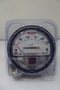 An as new Dwyer 2000 Series Magnehelic Differential Pressure Gauge (2000-500PA).