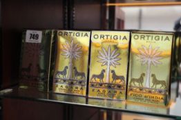 Twelve as new Ortigia Sicilia Hand Cream with Olive Oil 6x Zagara and 6x Fico D'India.