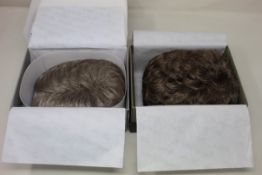 Three Nice and Neat Petite Wigs in Mink (ZNN/38) and two Kim Petite Petite Wigs in Silver Mink,