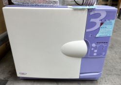 COLLECTION ONLY: A boxed as new Prestige Medical Century 3 Autoclave (Box opened).