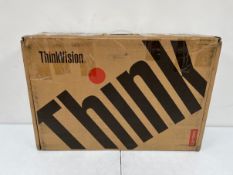 A boxed as new Lenovo ThinkVision T22i-20 21.5