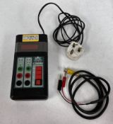 A pre-owned EuroSMC PTE-30-CH Electrical Substation Maintenance Chronometer (Powers on, displays fun