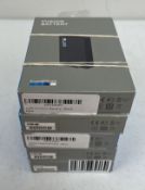 Five boxed as new GoPro Fusion Battery Packs (P/N: ASBBA-001 EAN: 818279015324) (Boxes sealed).