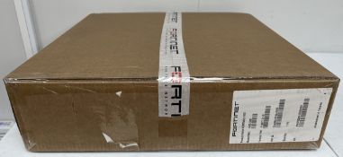 A boxed as new Fortinet FortiWLC-50D Wireless LAN Controller (M/N: FWC-50D P/N: P19427-01-01) (Box s
