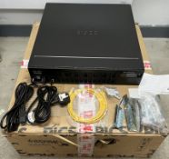 A pre-owned Cisco 4351 Integrated Services Router (PID VID: ISR4351/K9 V08 EAN: 882658698835) (Boxed