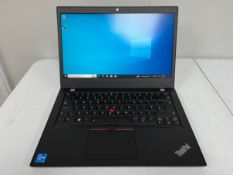 A pre-owned Lenovo ThinkPad L14 Gen2 14” Laptop with Intel Core i5-1145G7 2.60GHz CPU, 16GB RAM and