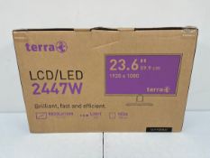 A boxed as new Terra LCD/LED 2447W 23.6