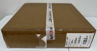 A boxed as new Fortinet FortiGate 600E Network Security/Firewall Appliance (M/N: FG-600E P/N: P24088