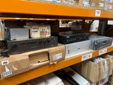 COLLECTION ONLY: A quantity of assorted as new and pre-owned electrical items (All items sold as see