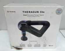 A boxed as new Theragun Elite Muscle Recovery Massage Device (EAN: 810036050425) (Grade A - box dama
