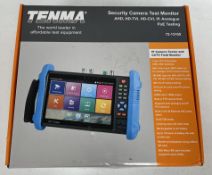 A boxed as new Tenma CCTV and IP Camera Test Monitor (M/N: 72-13165 EAN: 5051259193727) (Box opened,