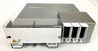 A pre-owned Ciena 6500-32 3X60A Power Input Card Type 2 (Breakered) (P/N: NTK605FA) (Boxed. Untested