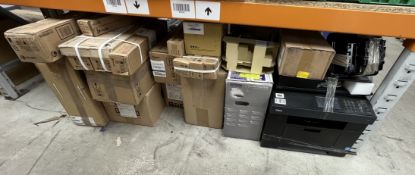COLLECTION ONLY: A quantity of assorted printers, ink cartridges and related items (All items sold a