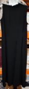 An as new Maison Margiela Sleeveless Maxi Dress in Black (Size TG.44).
