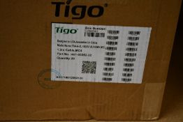 Twenty as new Tigo TS4-A-O Advanced Optimization Boxes with Relevant Cables Attached (Part-no: 461-