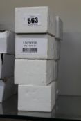 Eight boxed as new Unipower HPL110/415V Motor Load Monitors (Version 4).