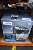 A Siemens EQ 500 Integral - Fully Automatic Espresso Machine (TQ505R09).