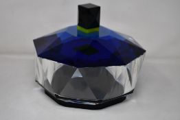 A boxed as new Reflections Copenhagen - Grand New Haven Crystal Basin.