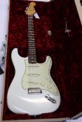 An as new Fender Custom Shop 1963 Stratocaster Journeyman Relic with Closet Classic Hardware in Aged