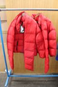 Two Jack Wolfskin Matsumoto jackets with tags (M).