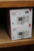 Four as new HoneyWell Home DT92E wireless room thermostats with eco feature.