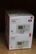Four as new HoneyWell Home DT92E wireless room thermostats with eco feature.
