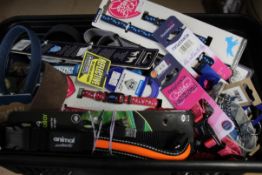 A large quantity of assorted as new dog collars to include Hugo & Hudson and Ancol & Doodlebone (