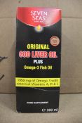 Twenty nine Seven Seas Original Cod Liver Oil Plus (Omega-3 Fish Oil) 300ml.