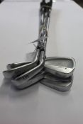 Seven pre-owned Ping i Blade Golf Irons (W, 4-9) (Right-handed).