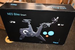 A boxed as new Tacx Neo Bike Smart Trainer.