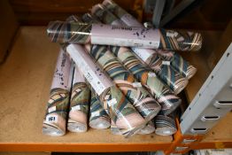 Twelve as new rolls of 541243 Studio Onszelf Amsterdam Amazing Wallpaper by Rasch (10m per Roll).