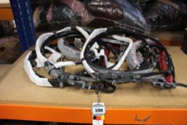 Three Waldhausen Rubu X Line Snaffle Bridles (Black Cob).