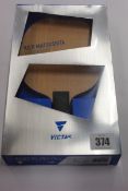 An as new Victas Koji Matsushita ST Defensive Table Tennis Bat (REF: 028205).