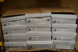 Twelve pairs of boxed as new Tamaris leather Mocca ankle boots (Various sizes).