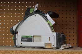 A pre-owned Festool TS55 REBQ-PLUS Plunge Saw.