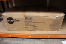 A Wowcher Rattan Outdoor Furniture Set in black (GIT-00121).