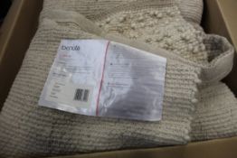 An as new Benuta Lana Hand-Woven Wool Rug in Beige, 200x300cm.