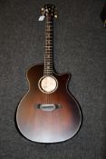 An as new Taylor 324ce Builders Edition Elector Acoustic Guitar.