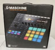 SOLD FOR SPARES OR REPAIR: A pre-owned Native Instruments Maschine MK3 Controller with UK PSU and or