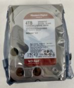 An as new WD Red WD40EFAX 256MB 4TB NAS SATA Hard Drive (M/N: WD40EFAX-68JH4N1) (Packaging sealed).
