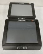 Two pre-owned Datalogic Rhino-10 Truck Mount Computers (P/N: 00G1-400-CEU1).