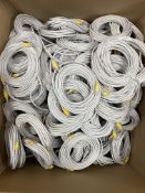 COLLECTION ONLY: A large quantity of as new Cat5e Ethernet Cables.