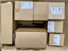 Twenty one assorted boxed as new Zettler EZ Care IP Healthcare and Communication Platform Items (Gra