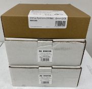 A boxed as new Systemline E50w SE0550 In-Wall Bluetooth Hi-Fi System (EAN: 5036694046005) and two bo