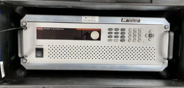 COLLECTION ONLY: A pre-owned Keithley 2380-500-30 DC Electronic Load in a wheeled Peli-Hardigg case