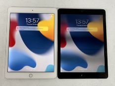 A pre-owned Apple iPad Air A1566 (Wi-Fi Only) 128GB in Silver (Grade C, iCloud lock clear) (S/N: DMP