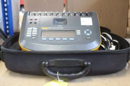 A pre-owned Fluke ESA620 Electrical Safety Analyzer (NOTE: Item is untested, viewing is advised).