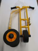 A Rabo 3-Wheeled Mini Scooter.