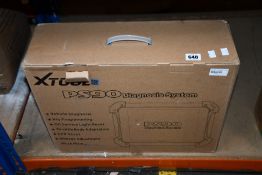 A boxed as new XTool PS90 Vehicle Diagnosis System.