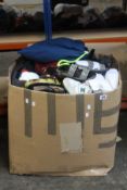 A large quantity of assorted pre-owned shoes/trainers to include, Crocs, New Balance, Uggs,